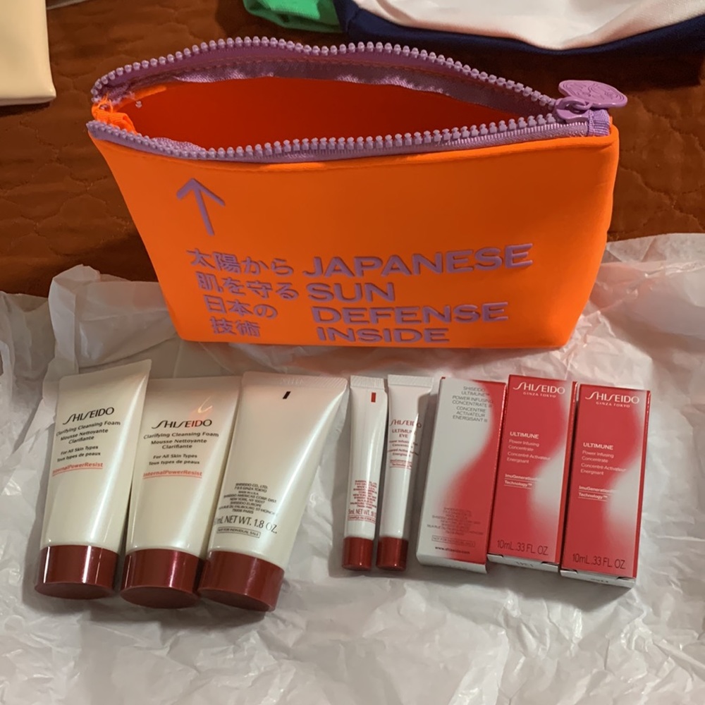 New SHISEIDO Skincare Essentials Set